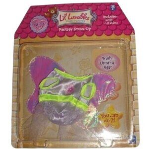Lil Luvables Fluffy Factory Fairy Outfit Fantasy Dress Up Spin Master NEW